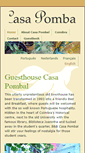 Mobile Screenshot of casapombal.com